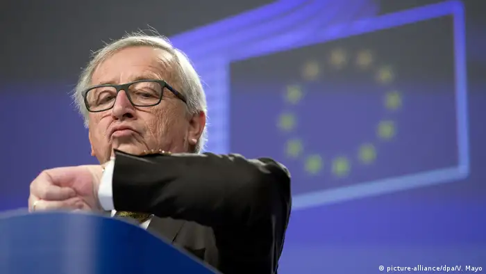 Jean-Claude Juncker EU Kommissionspräsident (picture-alliance/dpa/V. Mayo)