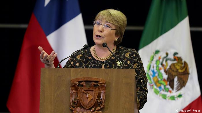 La médica chilena Michelle Bachelet fue Presidenta de Chile de 2006 a 2010 y de 2014 a 2018. 