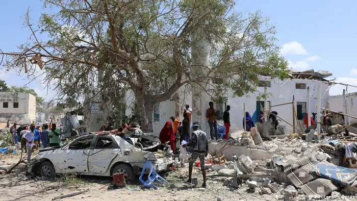 Anschlag in Mogadischu (Reuters/F. Omar)