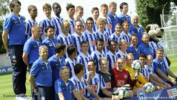 2009 Mannschaftsbild Hertha BSC Flash-Galerie
