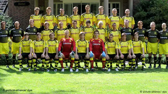 2009 Mannschaftsbild Borussia Dortmund Flash-Galerie