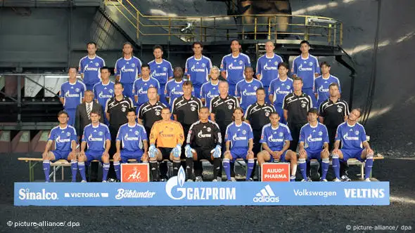 2009 Mannschaftsbild FC Schalke Flash-Galerie