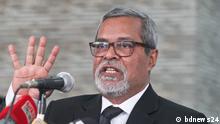 KM Nurul Huda, Chief Election Commissioner of Bangladesh.
