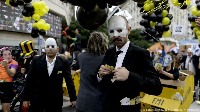 Argentinien | Demonstration gegen Deal mit IMF in Buenos Aires