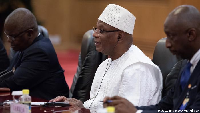 Präsident von Mali Ibrahim Boubacar Keita