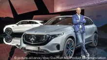 Schweden Premiere Elektro-Fahrzeug EQC von Mercedes-Benz in Stockholm (picture-alliance/dpa/Daimler AG/Product Communication)