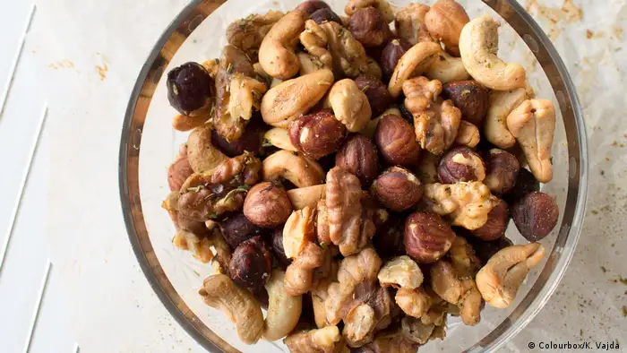 A bowl of nuts