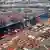 BdT - Deutschland, Hamburg: Luftaufnahme von Containern an einem Verladeterminal im Hamburger Hafen