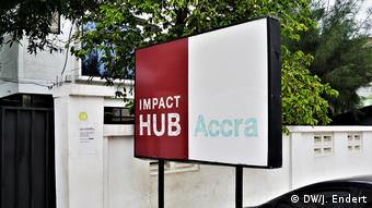 Entrance Impact Hub Accra, Ghana