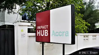 Entrance Impact Hub Accra, Ghana