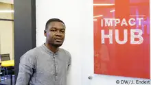 Will Senyo, Co-Founder & CEO Impact Hub, Accra | DW/J. Endert