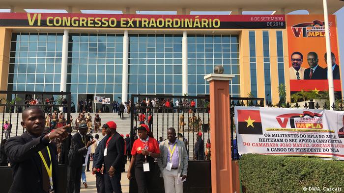 Angola Luanda Parteitag der MPLA