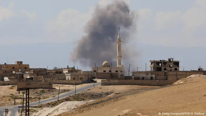Syrien Idlib Luftangriffe der Regierungskoaliltion