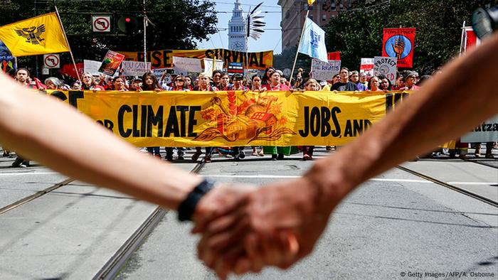 San Francisco Rise for Climate Aktion Klimawandel Protest