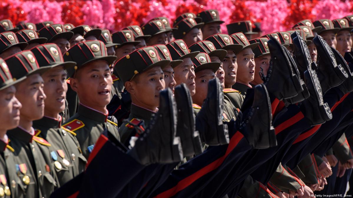 north korean army parade