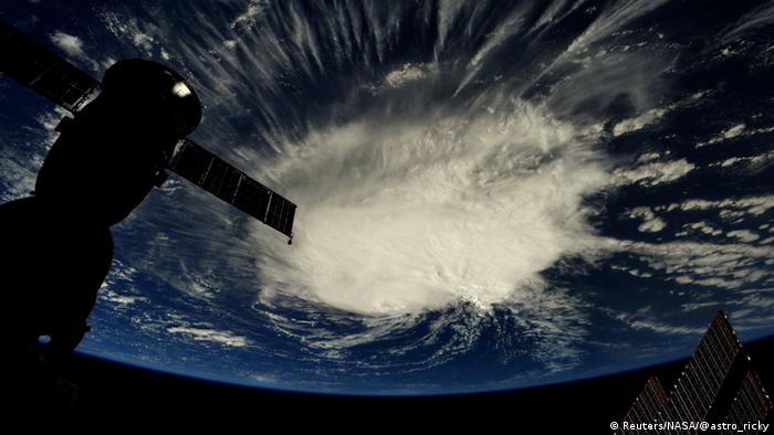 Hurricane Florence Satellitenfotografie (Reuters/NASA/@astro_ricky)