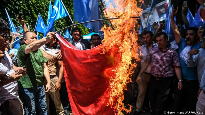 Türkei Uiguren Protest