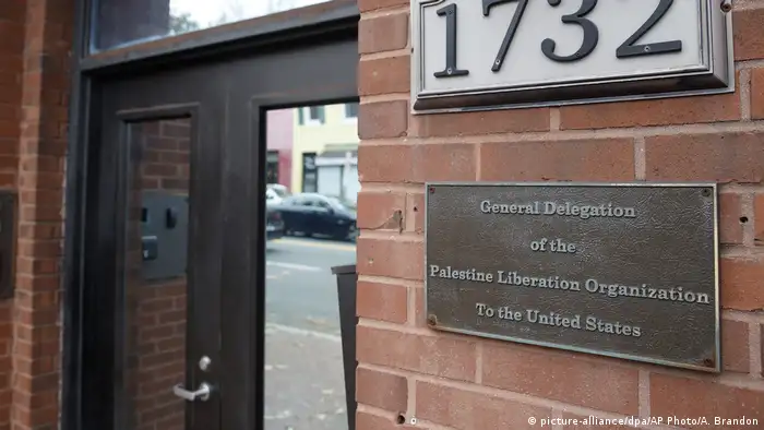 USA | Palestinahaus der PLO in Washington (picture-alliance/dpa/AP Photo/A. Brandon)
