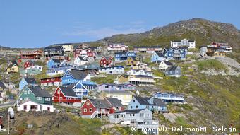 Grönland Häuser in Qaqortoq