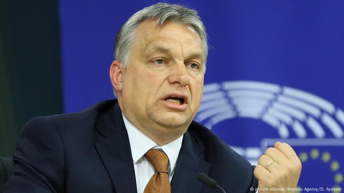 Brüssel EU-Parlament | Viktor Orban, Premierminister Ungarn (picture-alliance/Anadolu Agency/D. Aydemir)