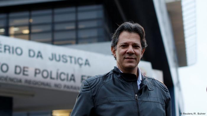 Brasilien | Fernando Haddad wird Präsidentschaftskandidat (Reuters/R. Buhrer)