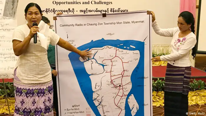 Myanmar - Konferenz zur Zukunft von Bürgerradios in Naypidaw