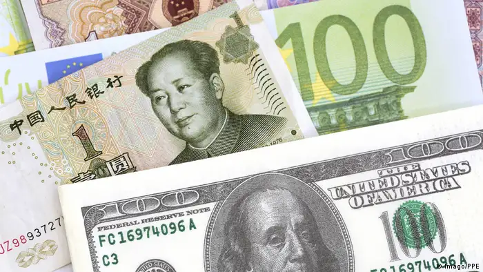 Währungen USA China & Euro