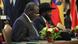 Sudan, Khartoum:
Präsident des Südsudan Salva Kiir Mayarditund Oppositionsführer des Südsudan Riek Machar Sudan, Khartoum:
Präsident des Südsudan Salva Kiir Mayarditund Oppositionsführer des Südsudan Riek Machar