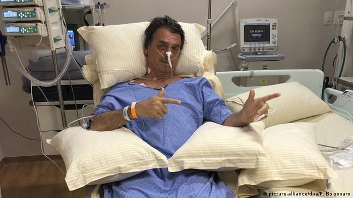 Brazilian presidential Jair Bolsonaro hospitalized after suffering stabbing