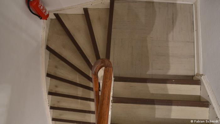 Floor-Flex flooring panels in a stairwell
