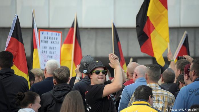 Rechte Gruppen haben die Tat von Chemnitz zur Mobilisierung genutzt