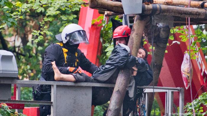 Hambacher Forst Räumungsaktion