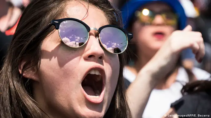 Costa Rica Demonstration von Studenten und Arbeitern in San Jose (Getty Images/AFP/E. Becerra)