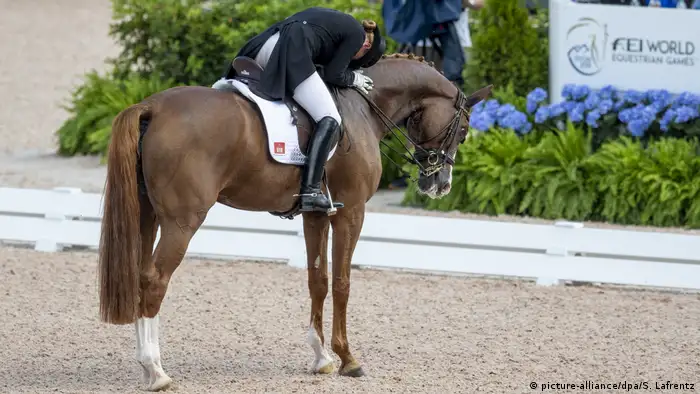 USA Weltreiterspiele 2018 in Tryon | Isabell Werth, Deutschland (picture-alliance/dpa/S. Lafrentz)