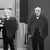 Pariser Friedenskonferenz 1919 - The Big Four: David Lloyd George, Vittorio Orlando, Georges Clemenceau und Woodrow Wilson (v.r.n.l.)