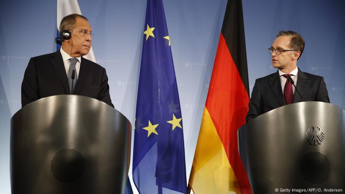 Deutschland russischer Außenminister Sergej Lawrow in Berlin (Getty Images/AFP/O. Andersen)