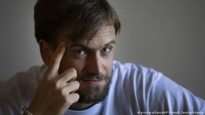 Pussy Riot-Mitglied Pyotr Verzilov (picture-alliance/AP Photo/A. Zemlianichenko)