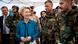 German Defense Minister Ursula von der Leyen visits German soldiers at a military base in Taji, Iraq German Defense Minister Ursula von der Leyen visits German soldiers at a military base in Taji, Iraq