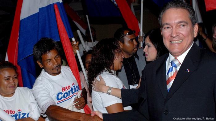 Panama Laurentino Cortizo Präsidentschaftskandidat 2008 (picture-alliance/dpa/A. Bolivar)