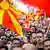 Marsch für ein europäisches Mazedonien in Skopje