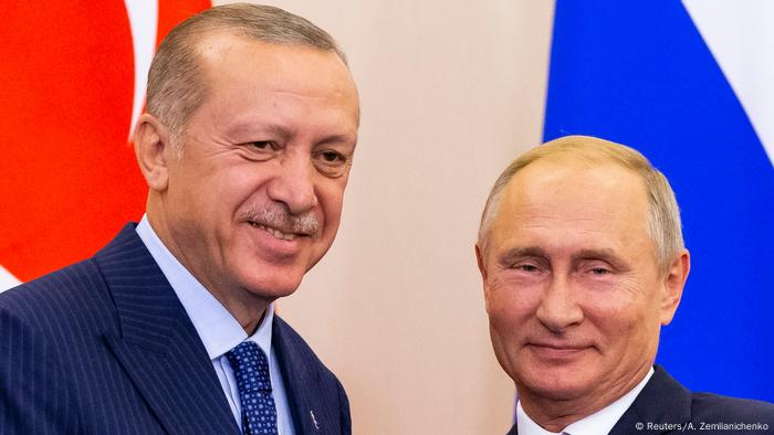 Russland Sotschi Treffen Putin Erdogan (Reuters/A. Zemlianichenko)