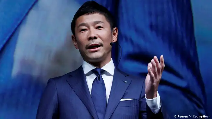 Japan Billionaire Yusaku Maezawa in Tokio