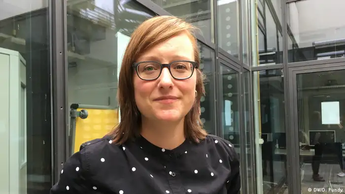 Christina Elmer, head of data journalism at Spiegel Online.