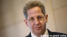 BERLIN, GERMANY - MAY 04: Hans-Georg Maassen, President of the Federal Office for the Protection of the Constitution (Bundesamt fuer Verfassungsschutz), speaks to the media while attending a symposium on Islamist Terror in Europe on May 4, 2015 in Berlin, Germany. The symposium is taking place in the wake of the recent arrest of a couple in Oberursel who are accused of planning a bombing attack. 