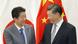 Shinzo Abe and Xi Jinping Shinzo Abe and Xi Jinping