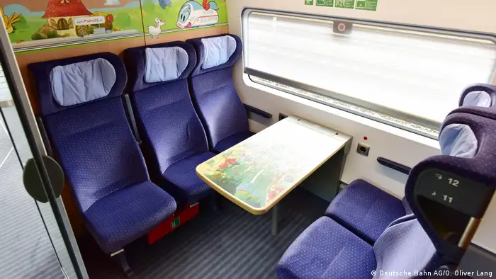 Family compartment in ICE (Deutsche Bahn AG/O. Oliver Lang)
