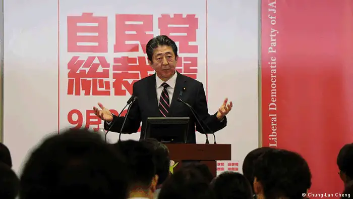 Japans Ministerpräsident gewinnt Abstimmung über Parteivorsitz