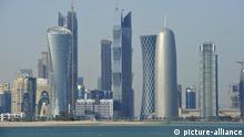 Skyline von Doha, Emirat Katar, Qatar, Persischer Golf, Naher Osten, Asien | Verwendung weltweit, Keine Weitergabe an Wiederverkäufer.
