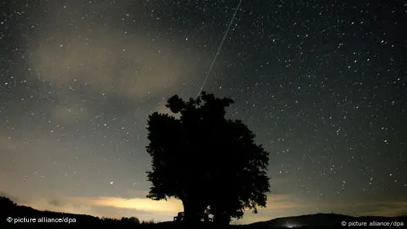 Meteoritenschwarm der Perseiden (Foto: dpa)