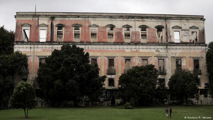 Brasilien Rio de Janeiro Nationalmuseum nach dem Brand (Reuters/R. Moraes)